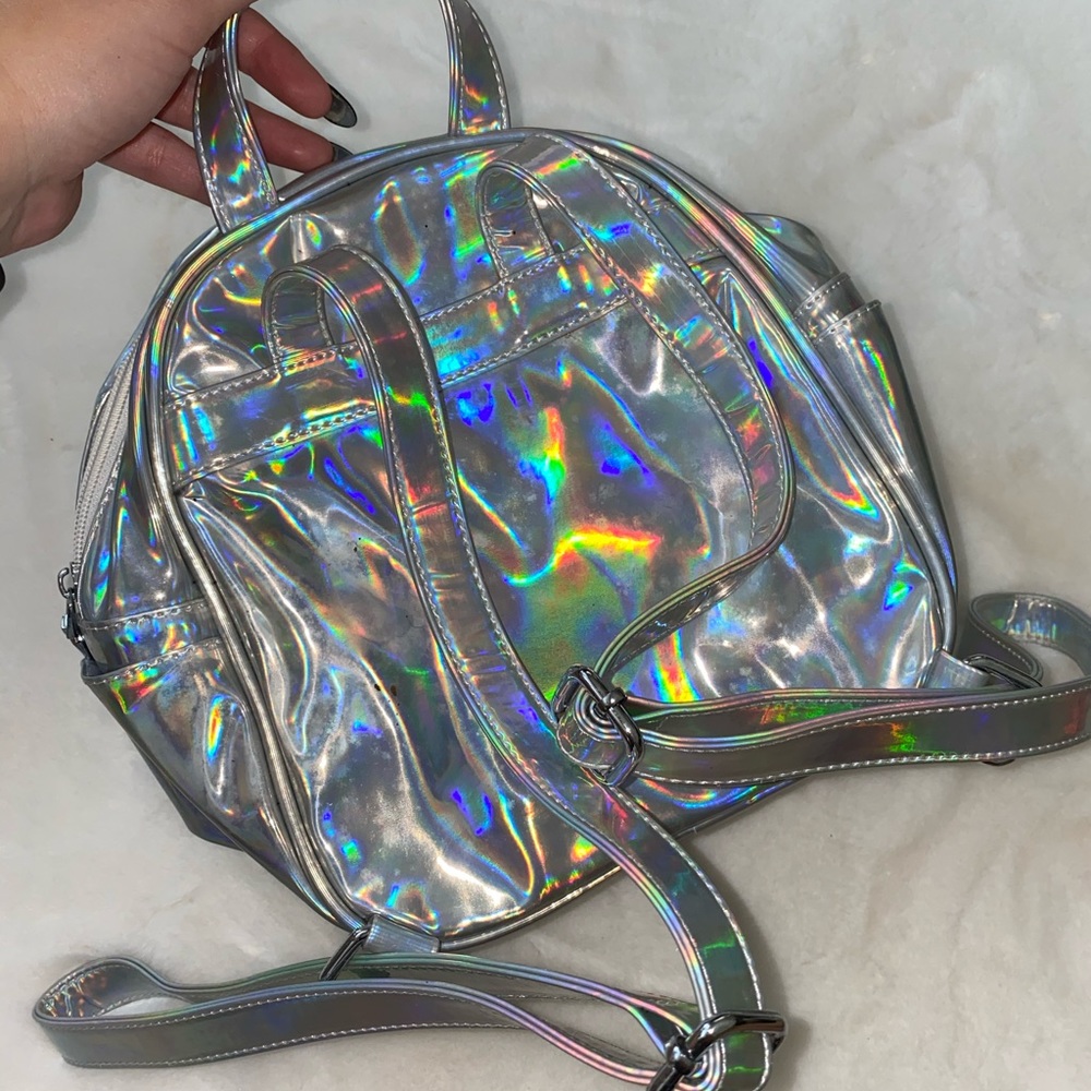 Holographic Mini Backpack - Picture 2 of 2